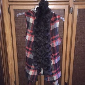 Vintage Rabbit tail scarf